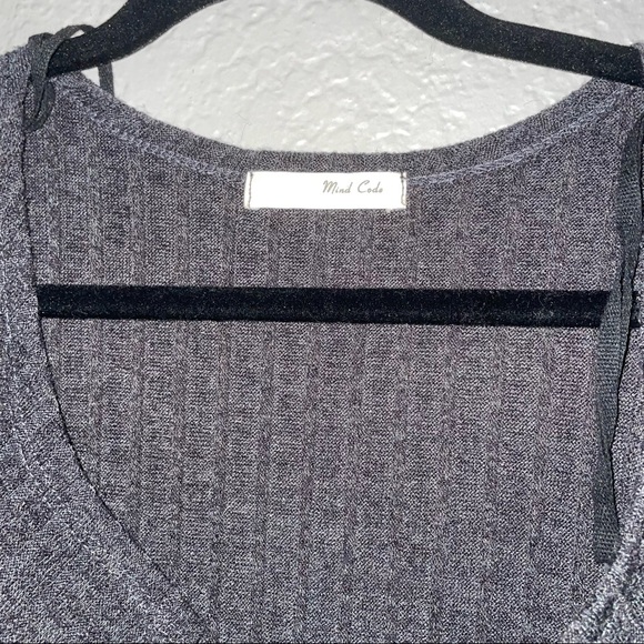 Ribbed cardigan - Picture 2 of 2